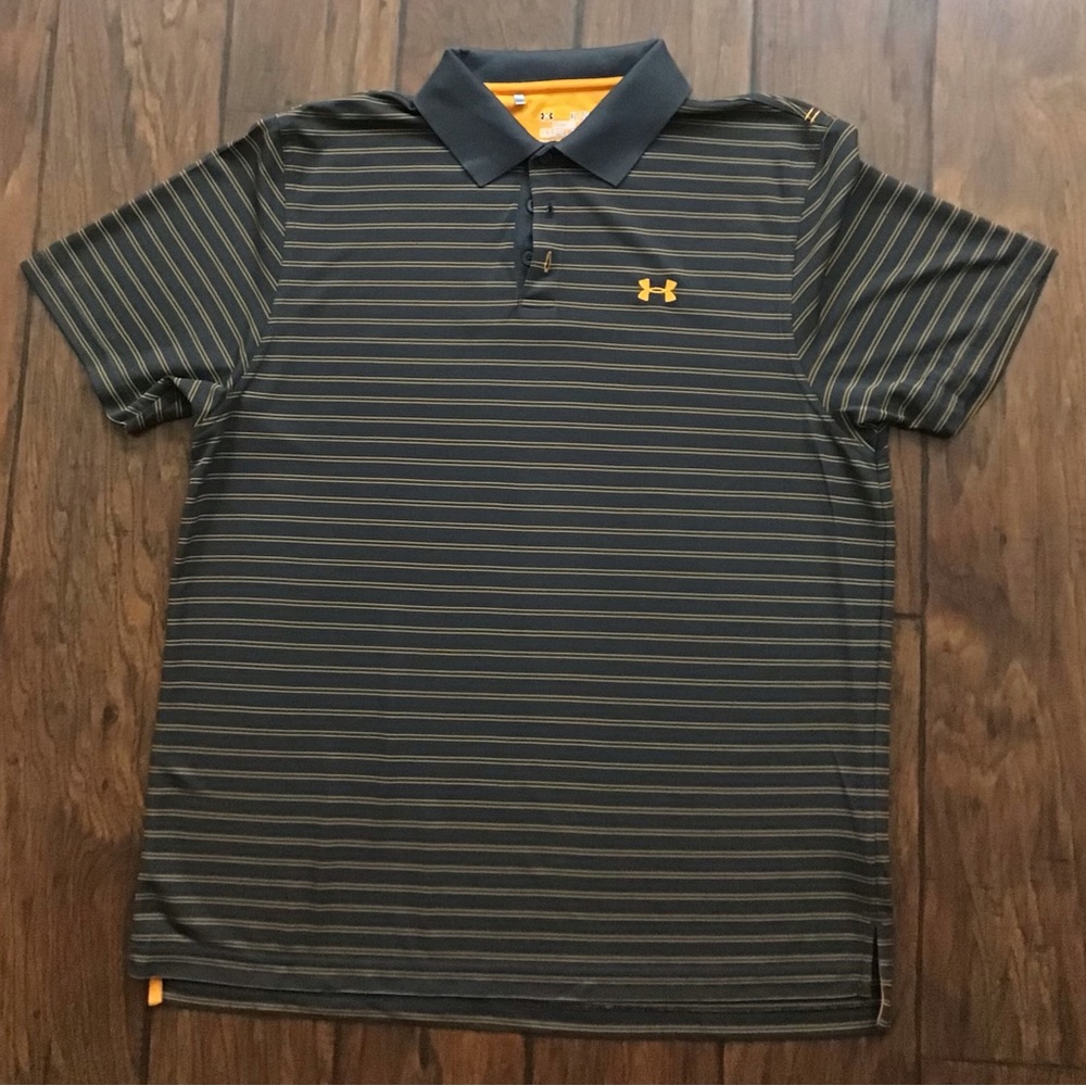 Under Armour short sleeve golf shirt Mens size XL